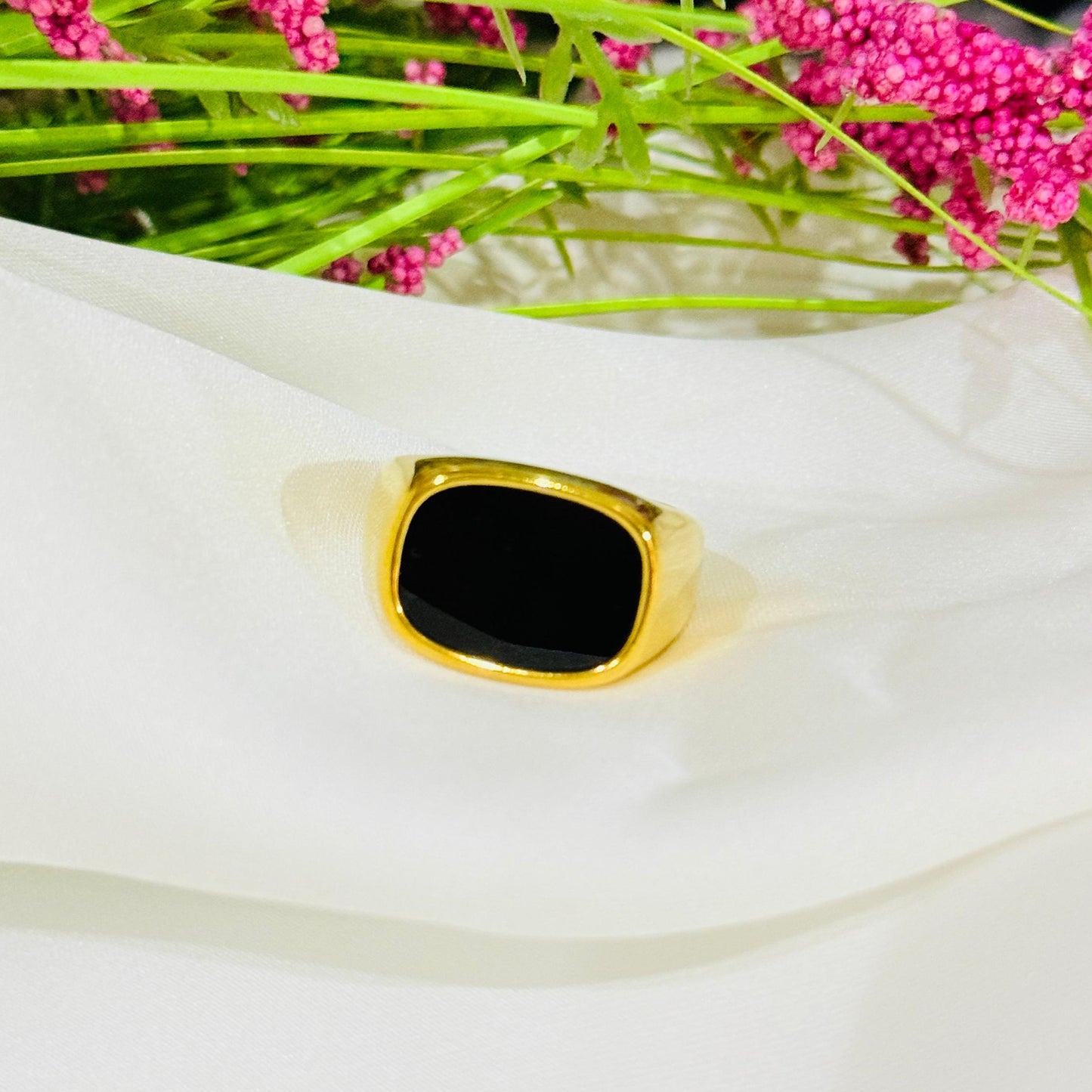Gilded Bloom Ring