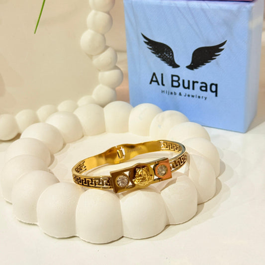 Verse Charm Cuff Bangle