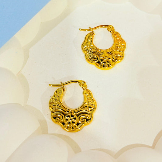 Carved Hoops