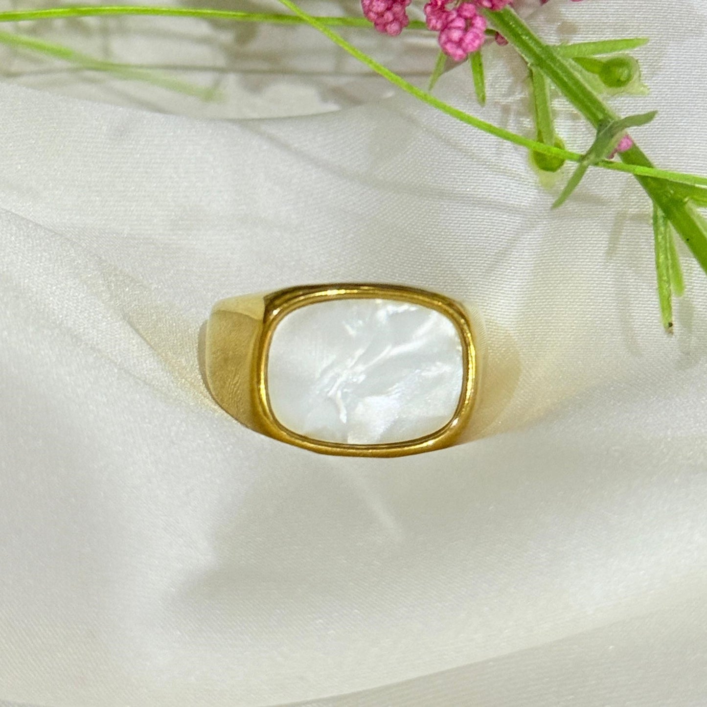 Gilded Bloom Ring