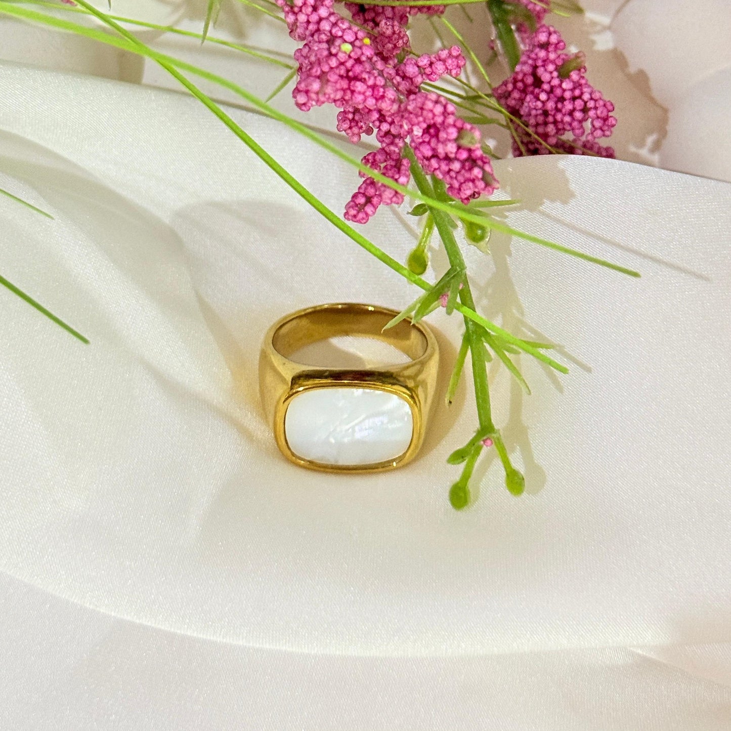 Gilded Bloom Ring