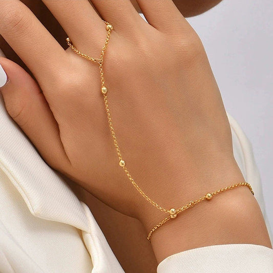 Beaded Ring Bracelet