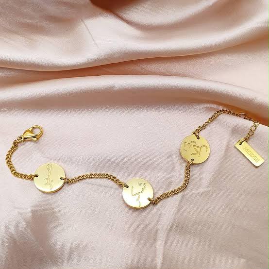 The Spiritual Trio Coins Bracelet