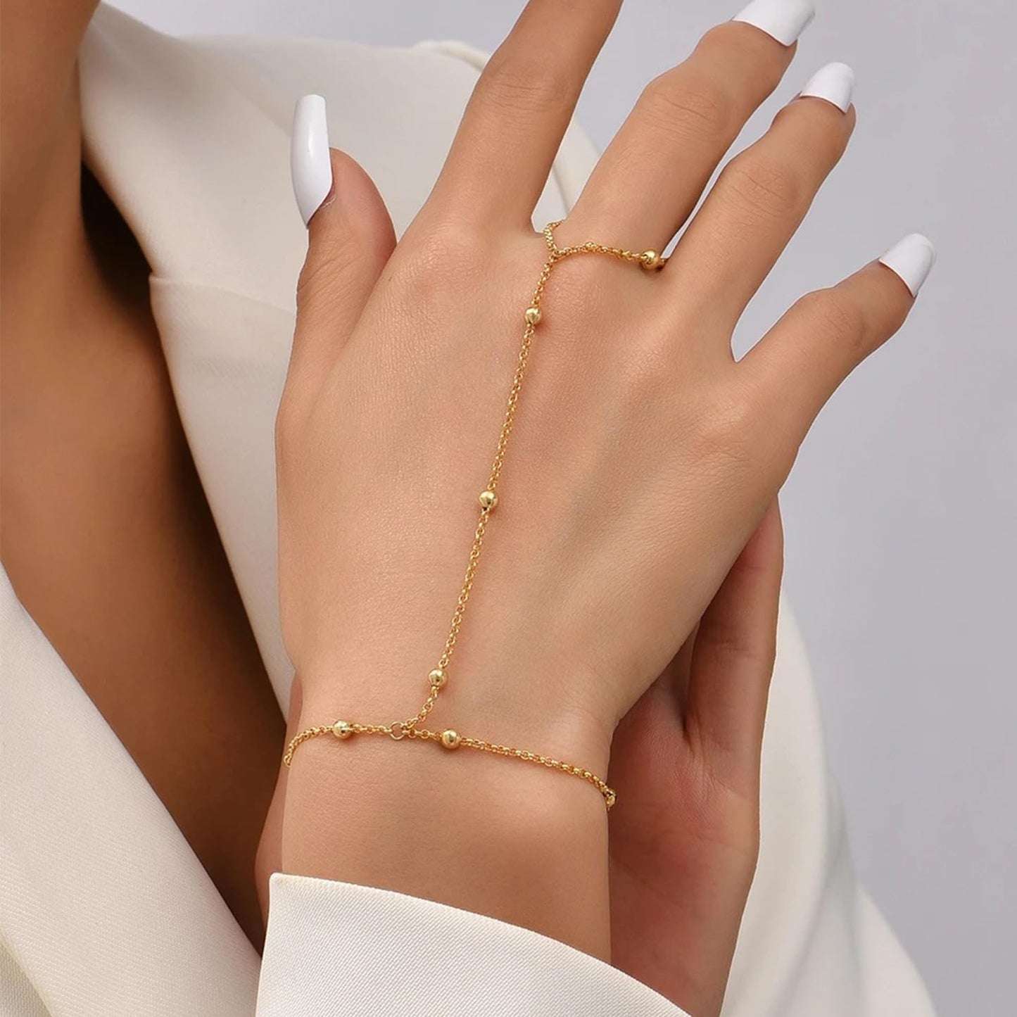 Beaded Ring Bracelet